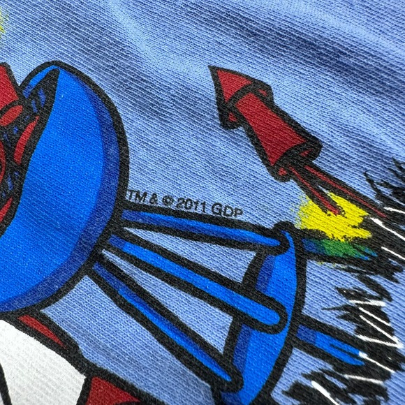 Liquid Blue Grateful Dead Style Grilling Chillin Bear T Shirt XL - Picture 7 of 8